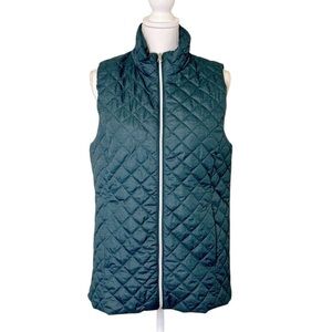 Banana Republic Full Zip Quilted Vest-Women’s M